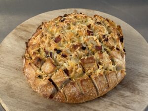 Mediterrane Plukbrood van de barbecue