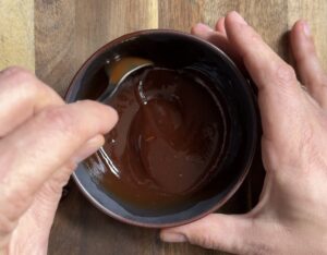 glaze maken voor kipdijfilet met bacon