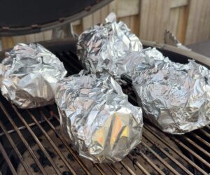 pork hammers inpakken met folie
