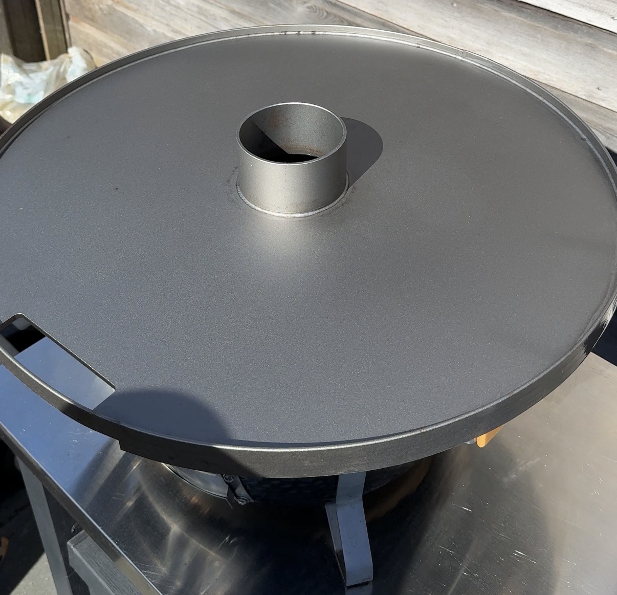 Monolith Icon Fireplate plancha in actie