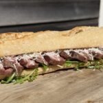 steak sandwich truffelmayo parmezaan van de barbecue