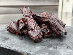 In bier gestoofde beef rib fingers