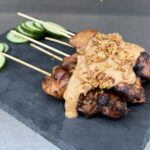 kipsaté van de barbecue