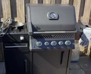 barbecue aansteken