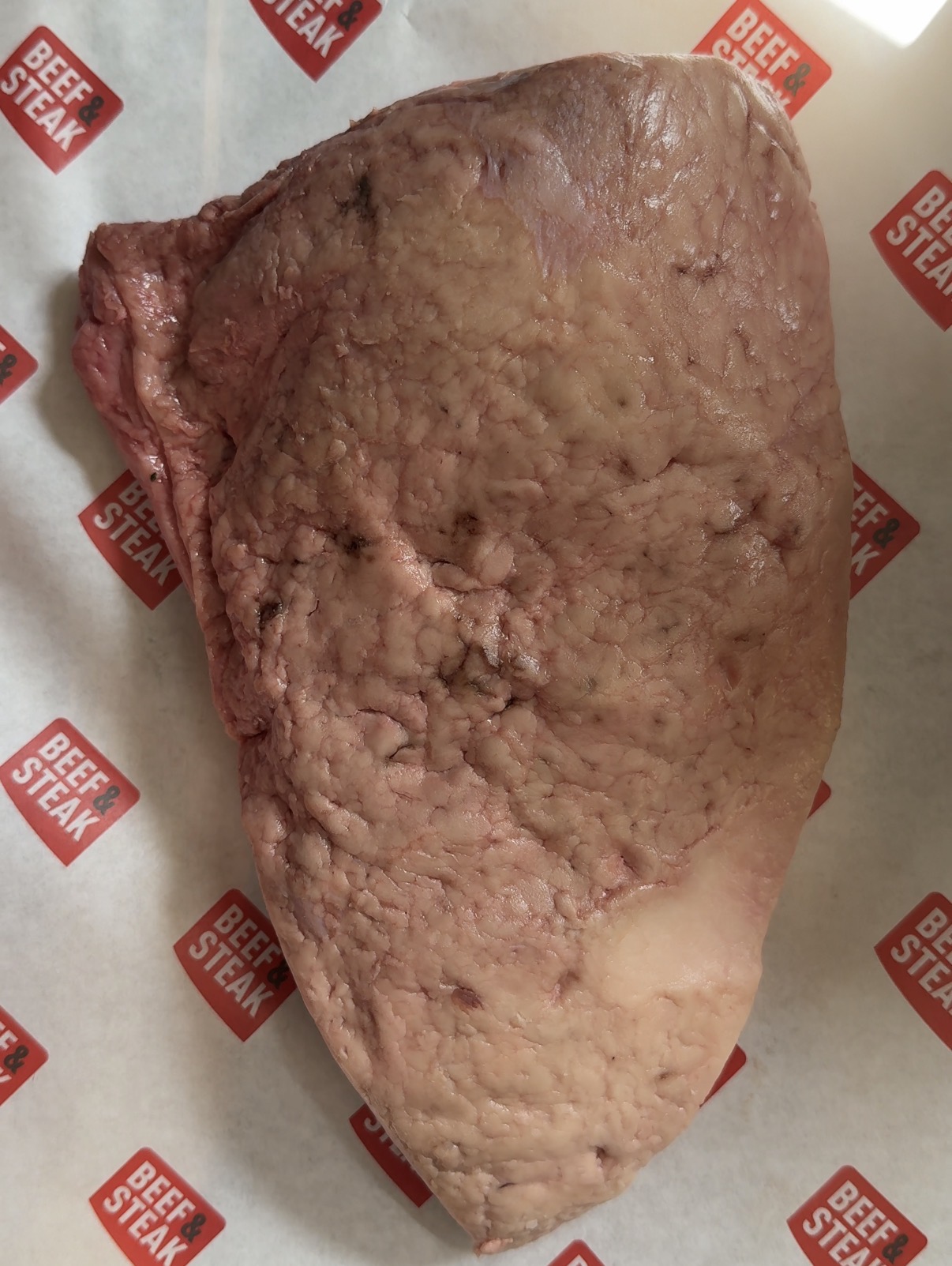 picanha snijden met de draad mee