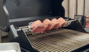 picanha churrasco garen aan het spit