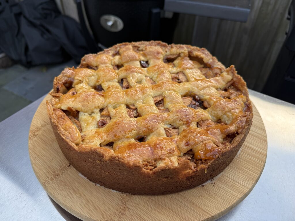 appeltaart van de BBQ
